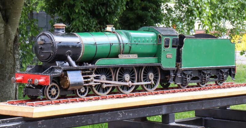 3 1/2 inch gauge "County of Wilts" 4-6-0