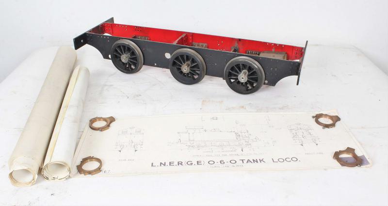 5 inch gauge LNER 0-6-0 chassis