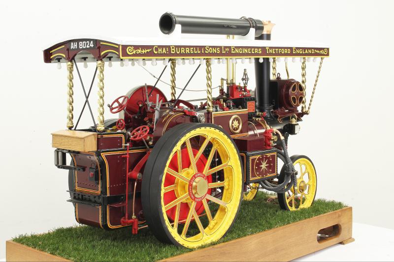 2 inch scale Burrell Gold Medal Showmans tractor