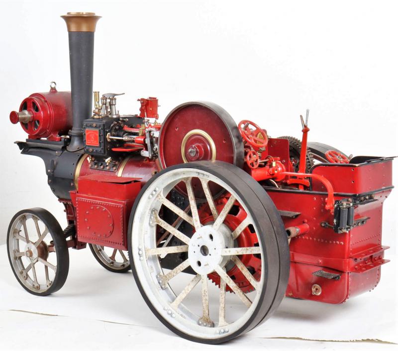 2 inch scale Burrell Gold Medal Showmans Tractor