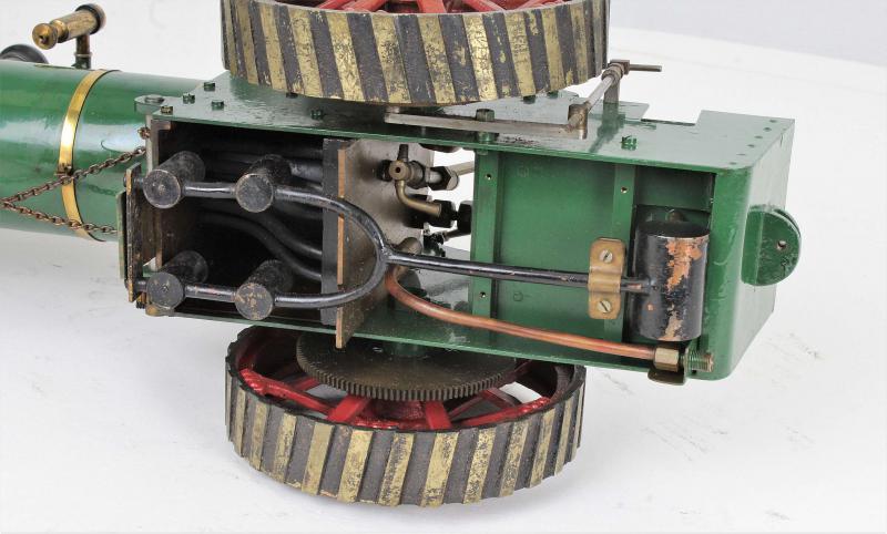 3/4 inch scale Bassett Lowke spirit-fired traction engine