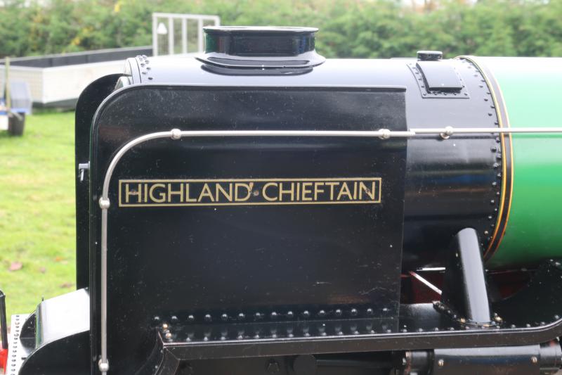 3 1/2 inch gauge LNER Pacific "Highland Chief"