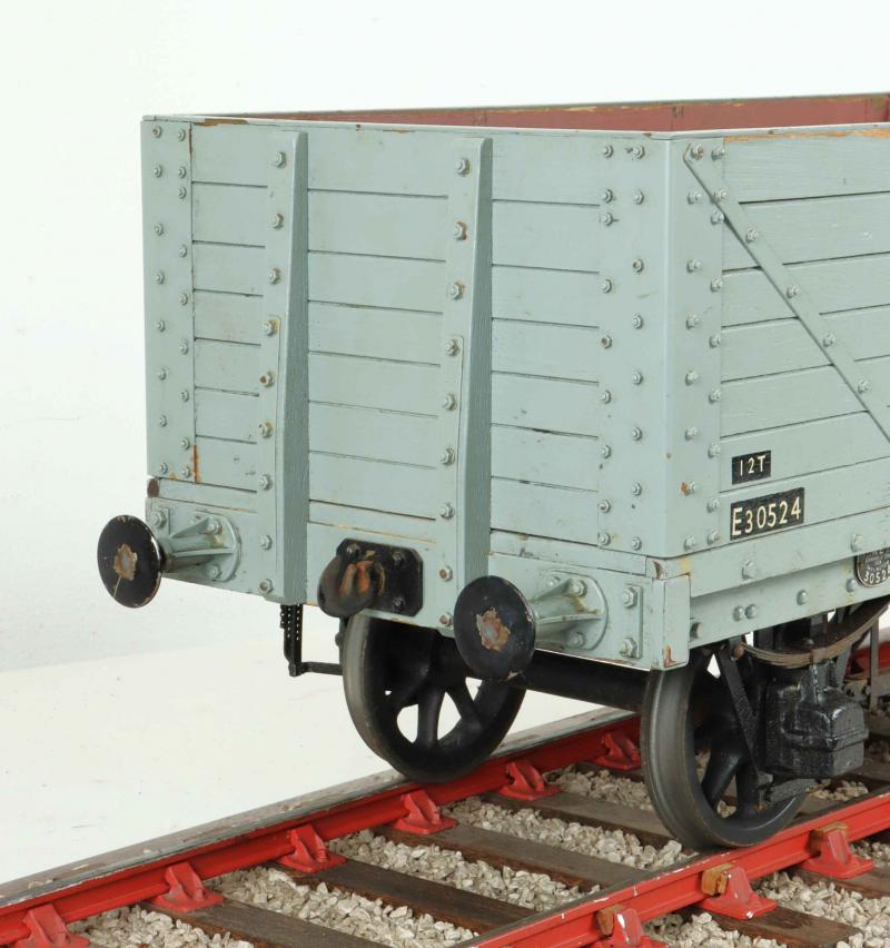 5 inch gauge BR plank wagon