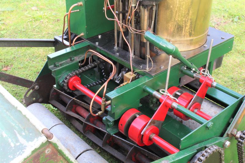 Steam lawnmower
