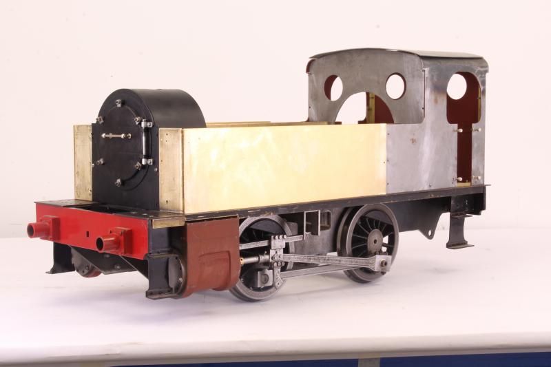 Part-built 5 inch gauge 0-4-0T locomotive