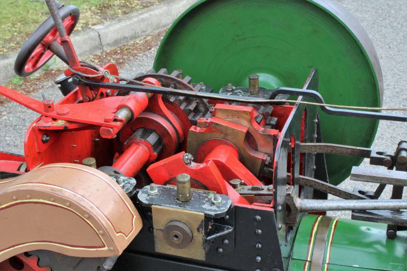 6 inch scale 3 ton steam tractor