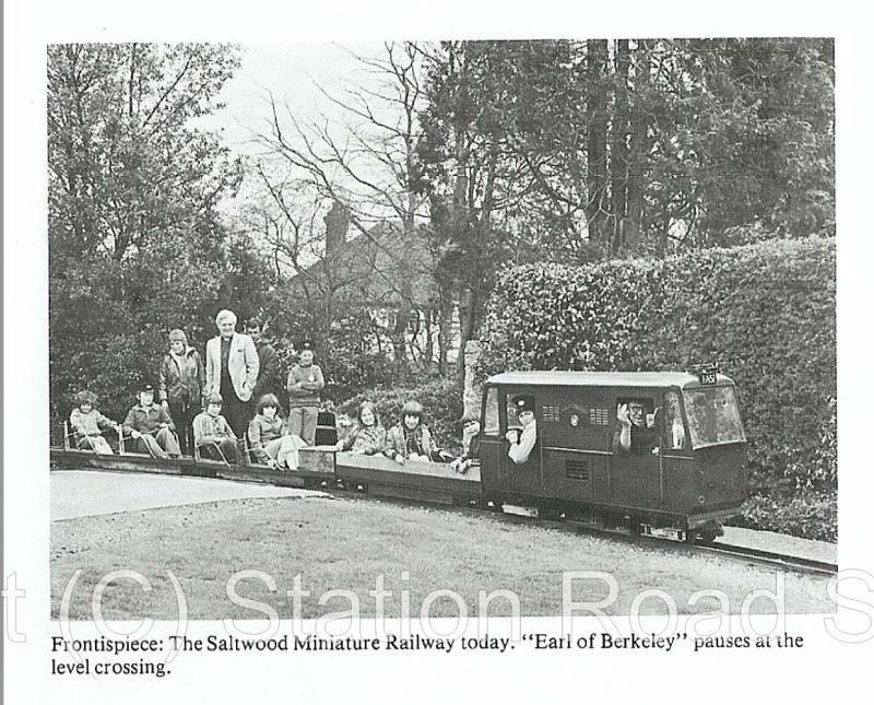 7 1/4 inch gauge Saltwood Railway bogie coach