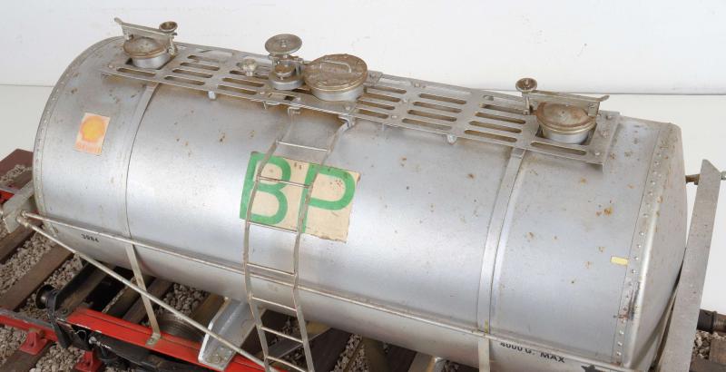 5 inch gauge 'BP' Tanker wagon