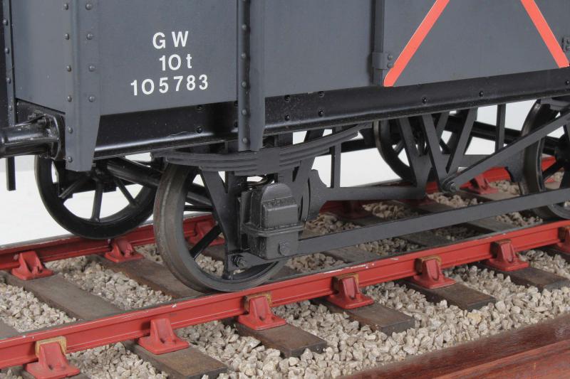 5 inch gauge GWR gunpowder wagon