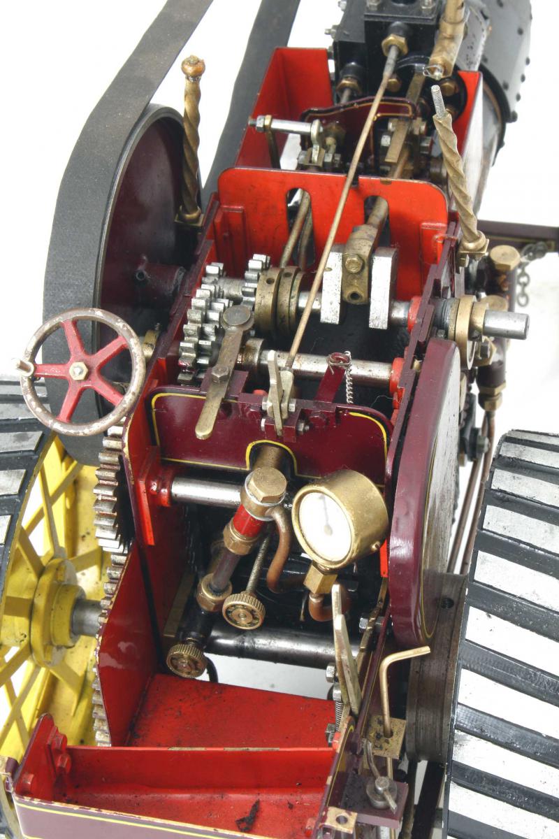 Michael Holden coal-fired Allchin Showman's engine