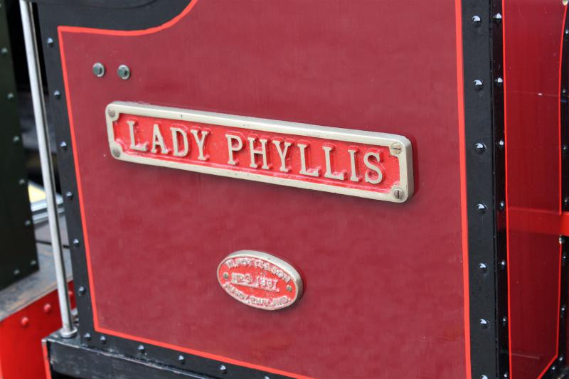 7 1/4 inch gauge Bagnall 0-6-2 + tender "Lady Phyllis"