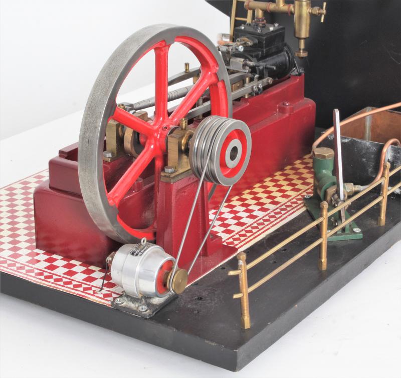 Stuart 504 boiler, Victoria mill engine & dynamo