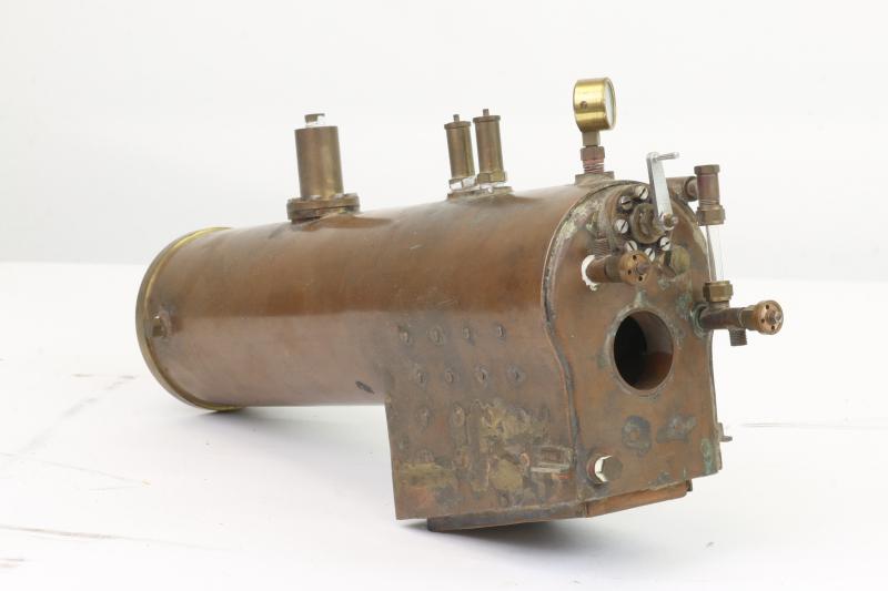 3 1/2 inch gauge "Rob Roy" boiler, parts, castings