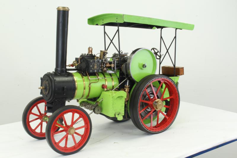 2 inch scale Ransomes, Sims & Jefferies DCC traction engine