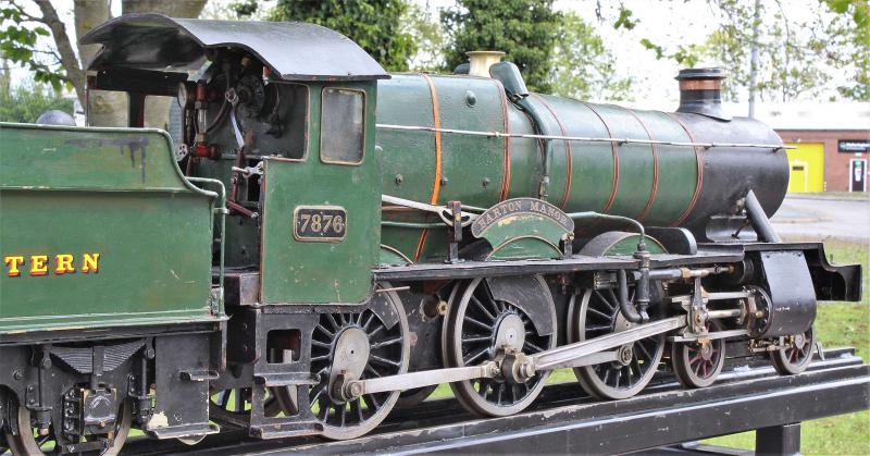 5 inch gauge GWR 4-6-0 No.7876 "Barton Manor"