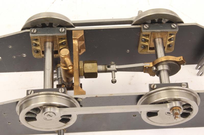 3 1/2 inch gauge "Tich" chassis, castings, machined cylinders
