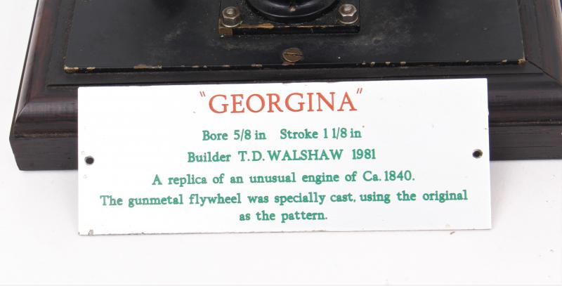 "Georgina" 19th century overcrank engine
