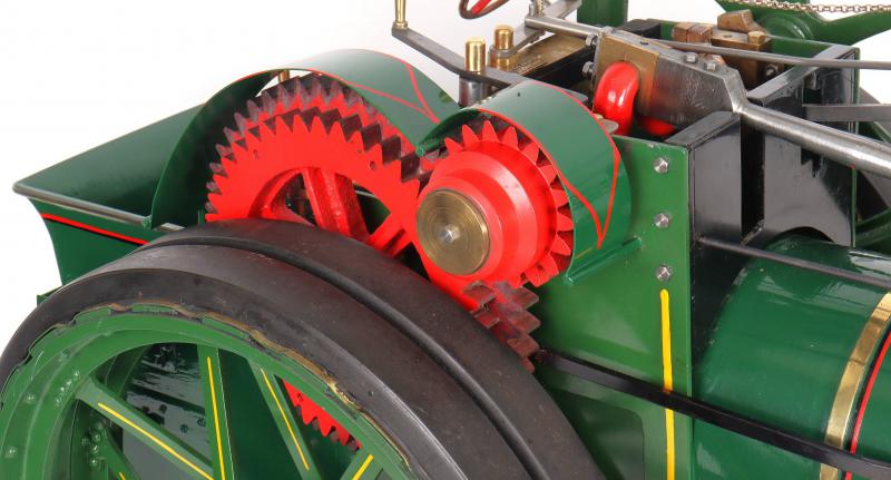 2 inch scale Durham & North Yorkshire traction engine