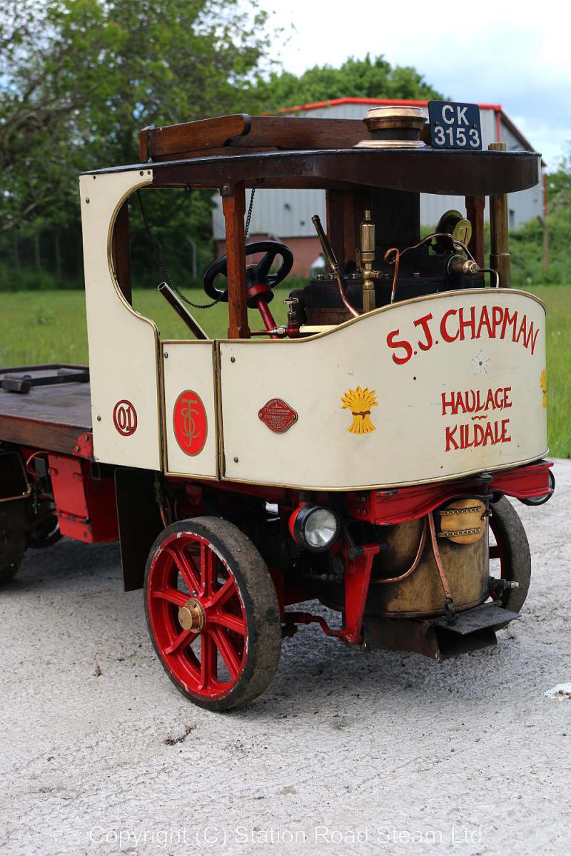 3" scale Atkinson type steam lorry 